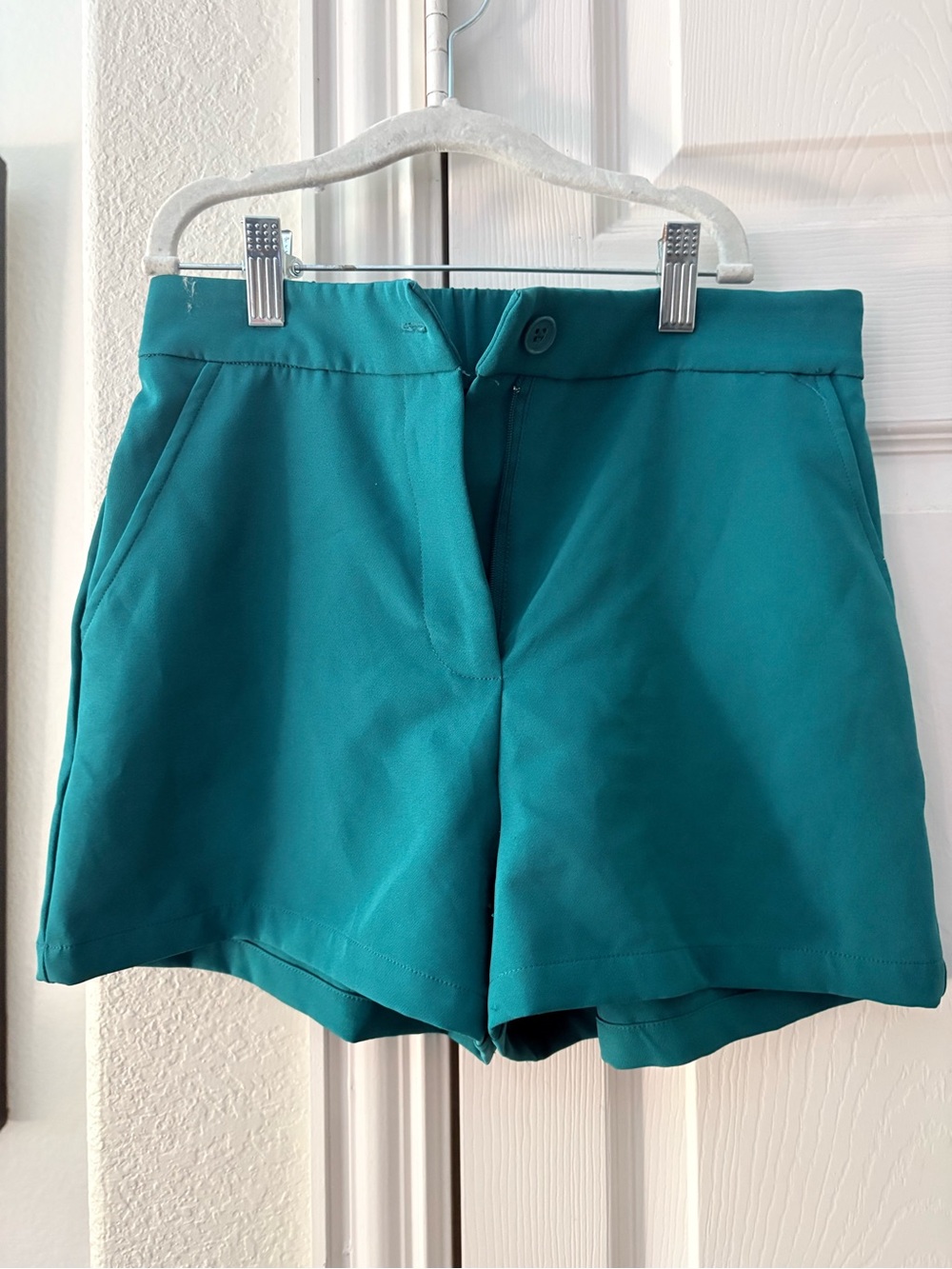 Sincerely Jules High-Waist Teal Shorts